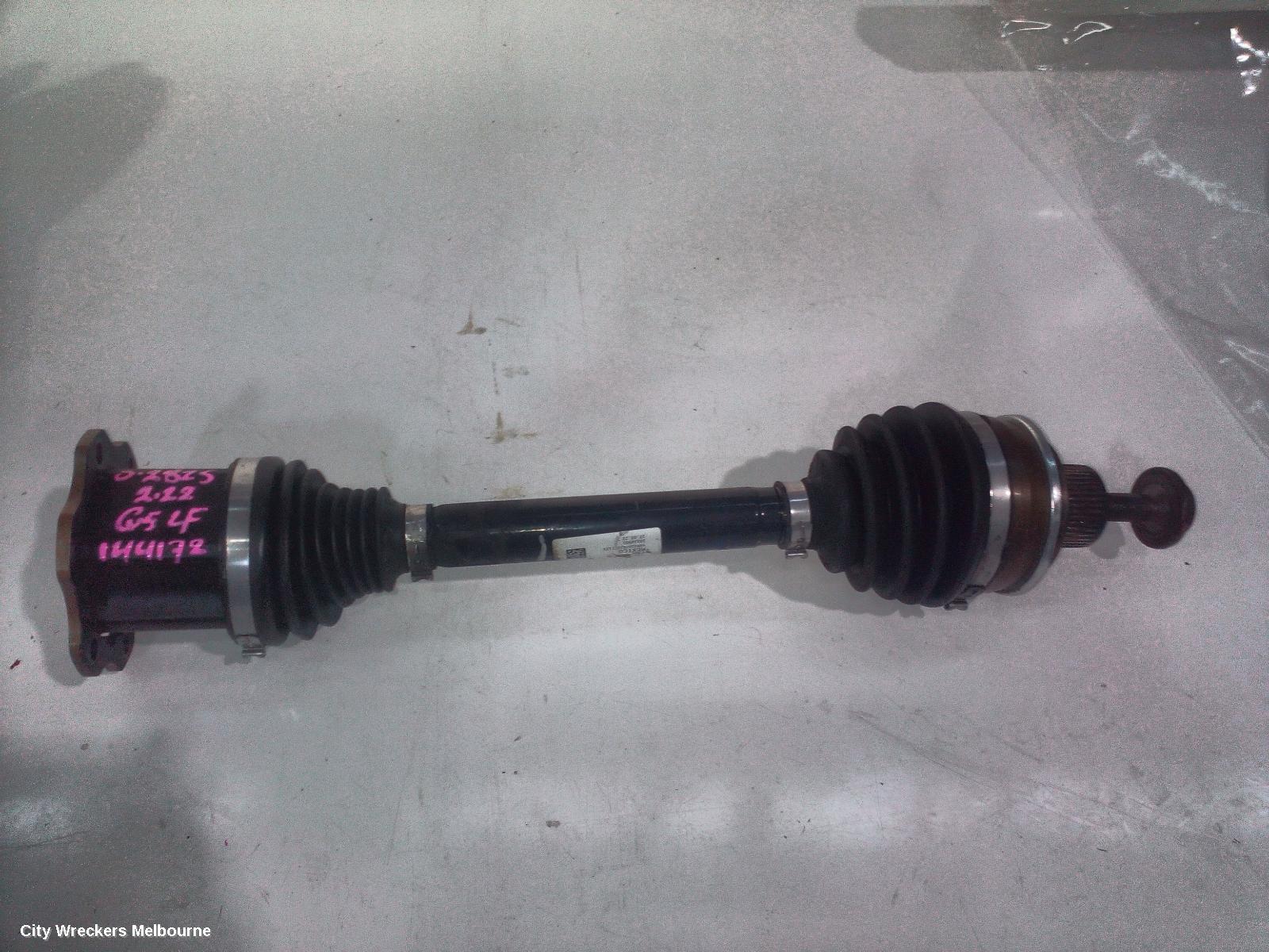 AUDI Q5 LEFT DRIVESHAFT, FRONT, 3.0, DIESEL, Q5, FY, 02/2017 ONWARDS