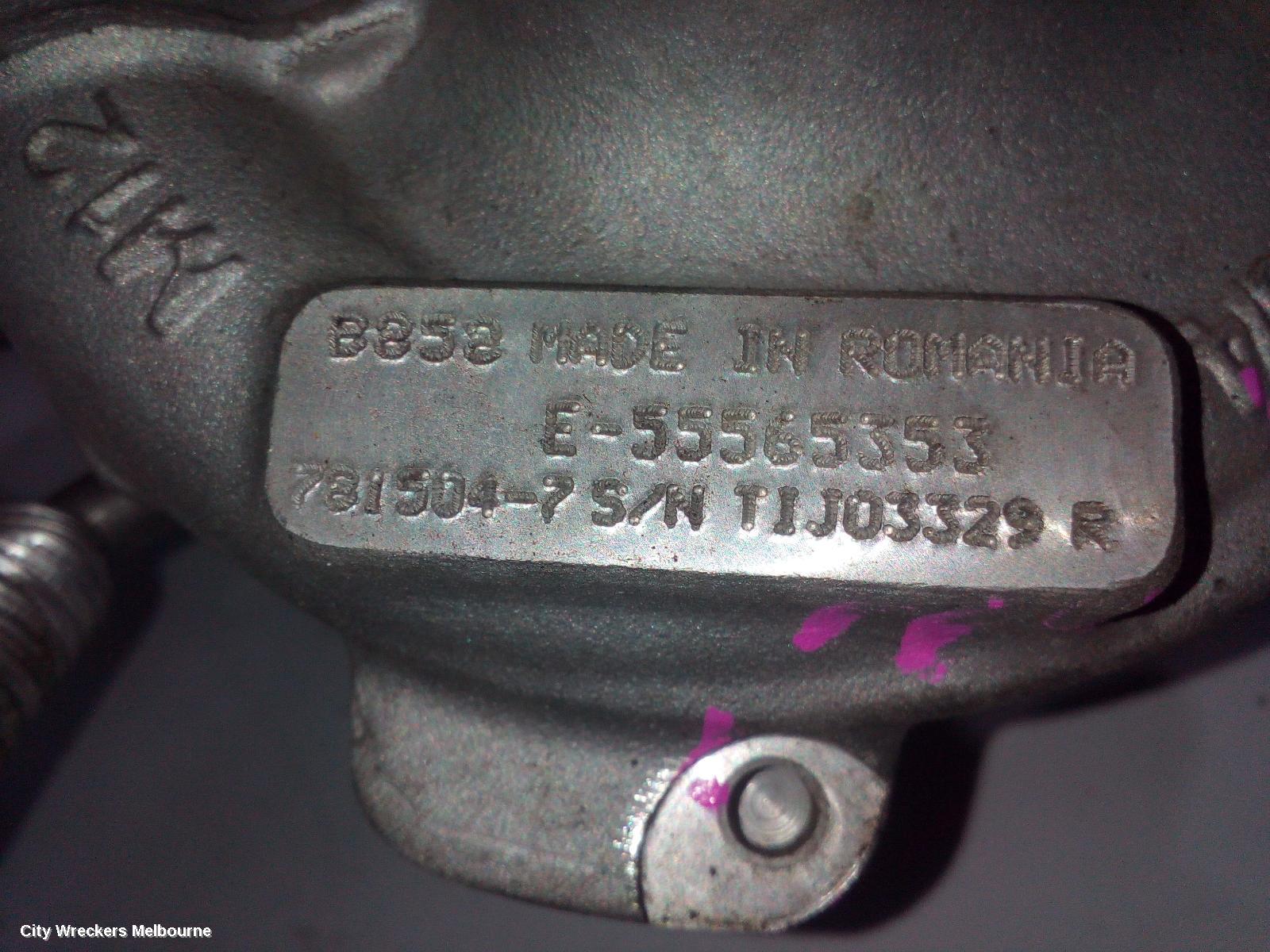 HOLDEN TRAX TURBO SUPERCHARGER, PETROL, 1.4, TJ SERIES, 08/2014 - 12/2020