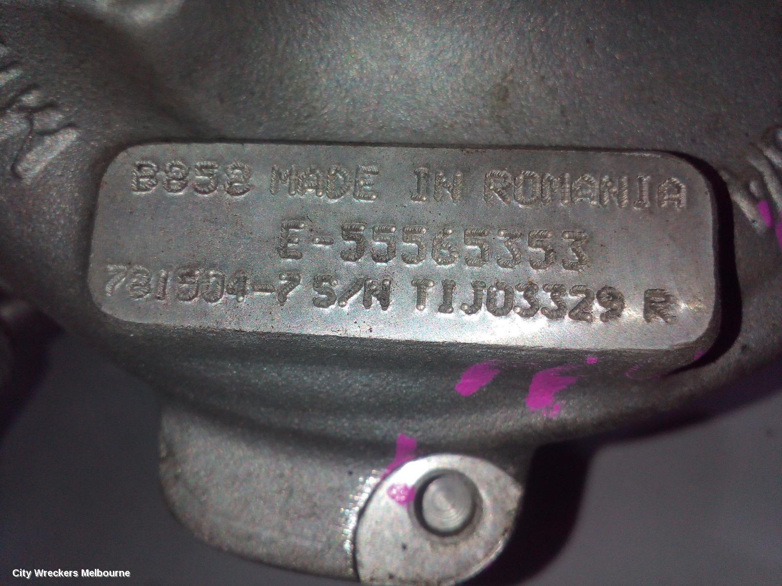 HOLDEN TRAX TURBO SUPERCHARGER, PETROL, 1.4, TJ SERIES, 08/2014 - 12/2020