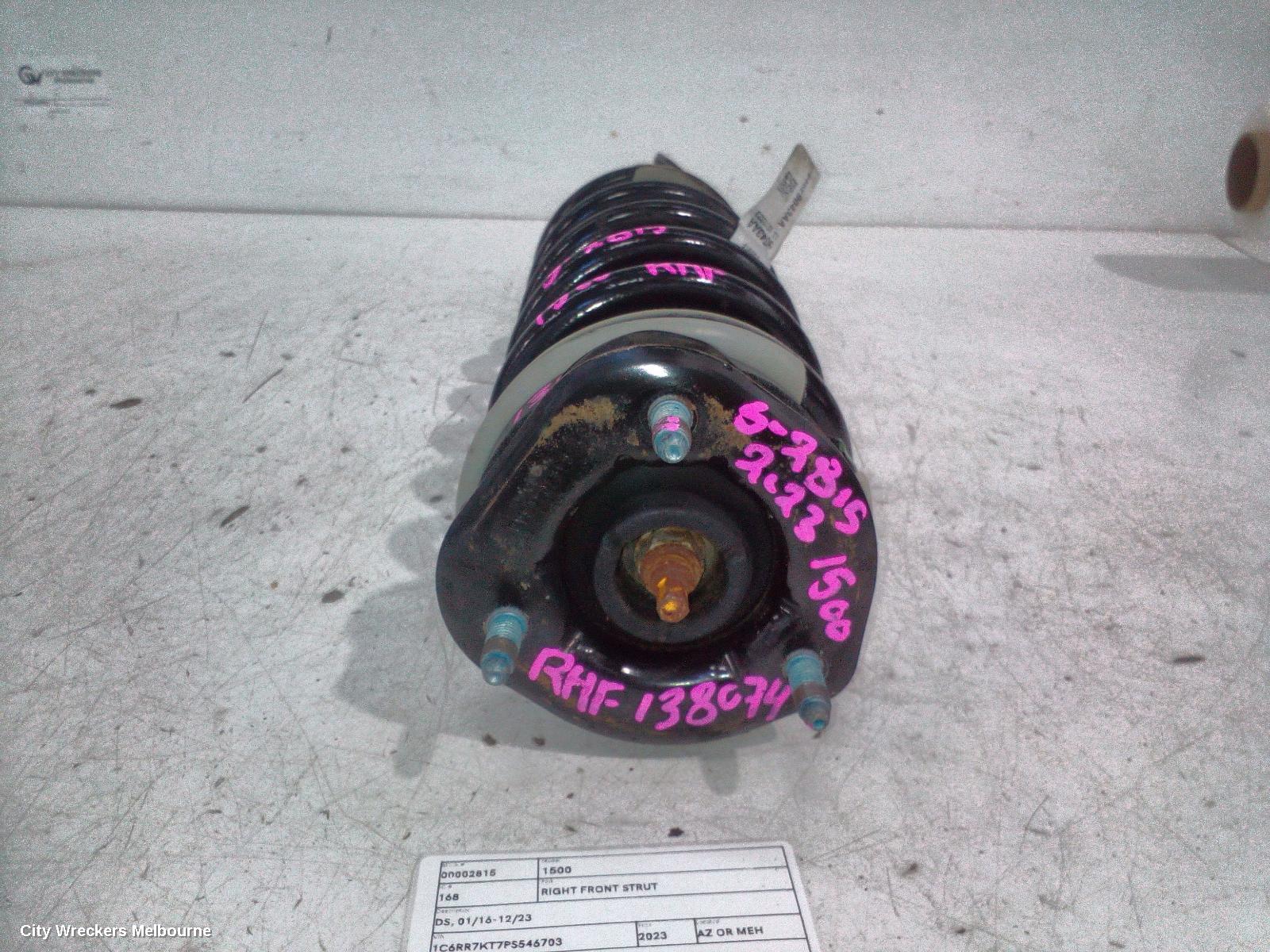 RAM 1500 RIGHT FRONT STRUT, DS, 01/2016 - 12/2023