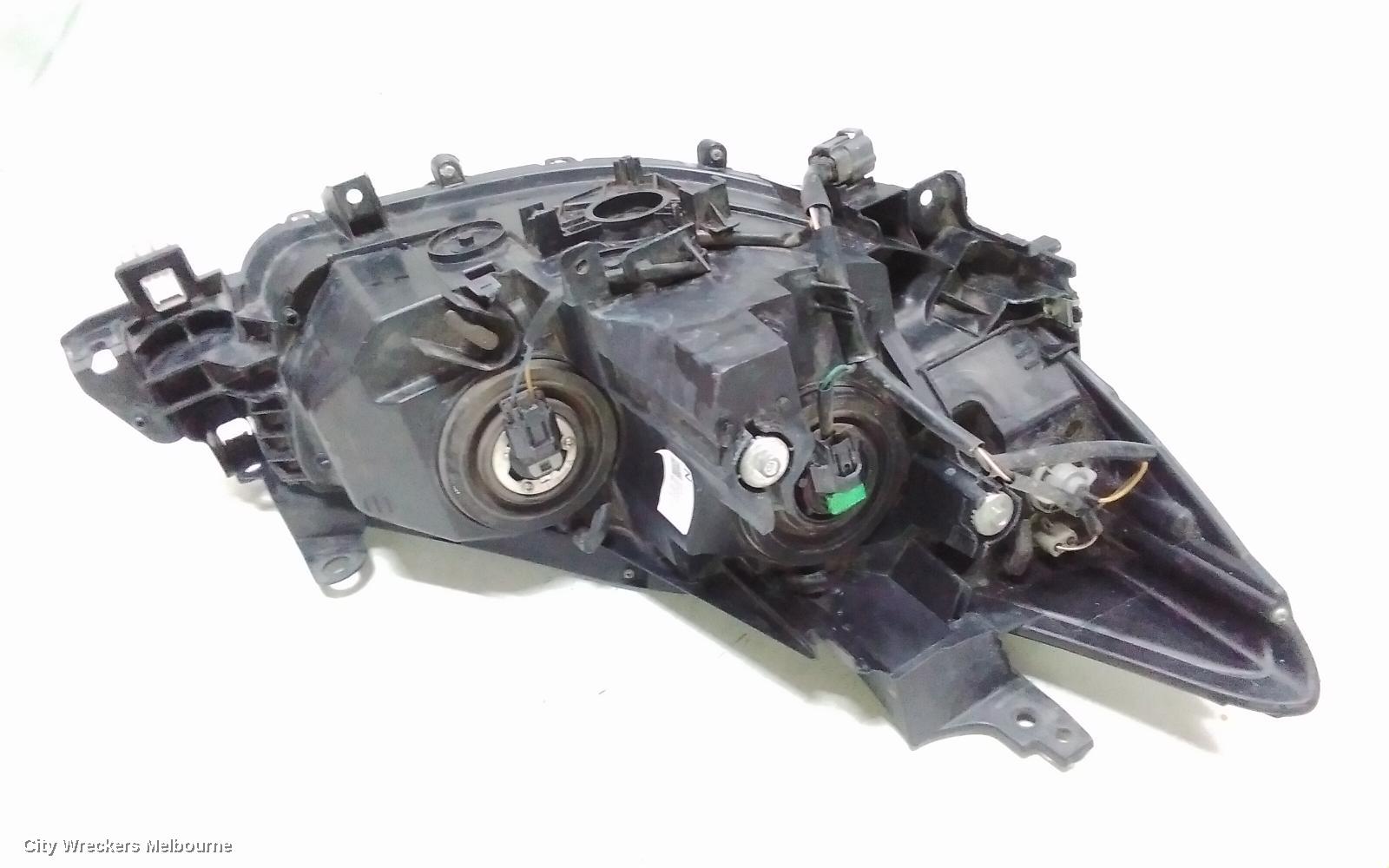 MAZDA CX5 LEFT HEADLAMP, KE, MAXX/MAXX SPORT, HALOGEN, MANUAL ADJ, 02/2012 - 12/2016