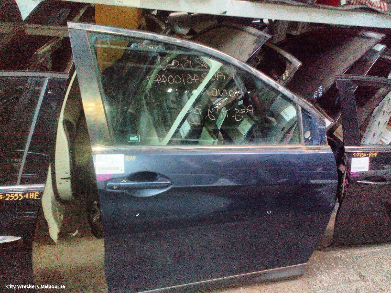 HONDA CRV RIGHT FRONT DOOR, RM, 11/2012 - 04/2017