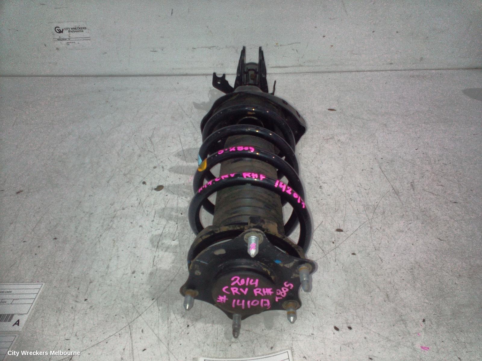 HONDA CRV RIGHT FRONT STRUT, RM, PETROL, 11/2012 - 10/2014