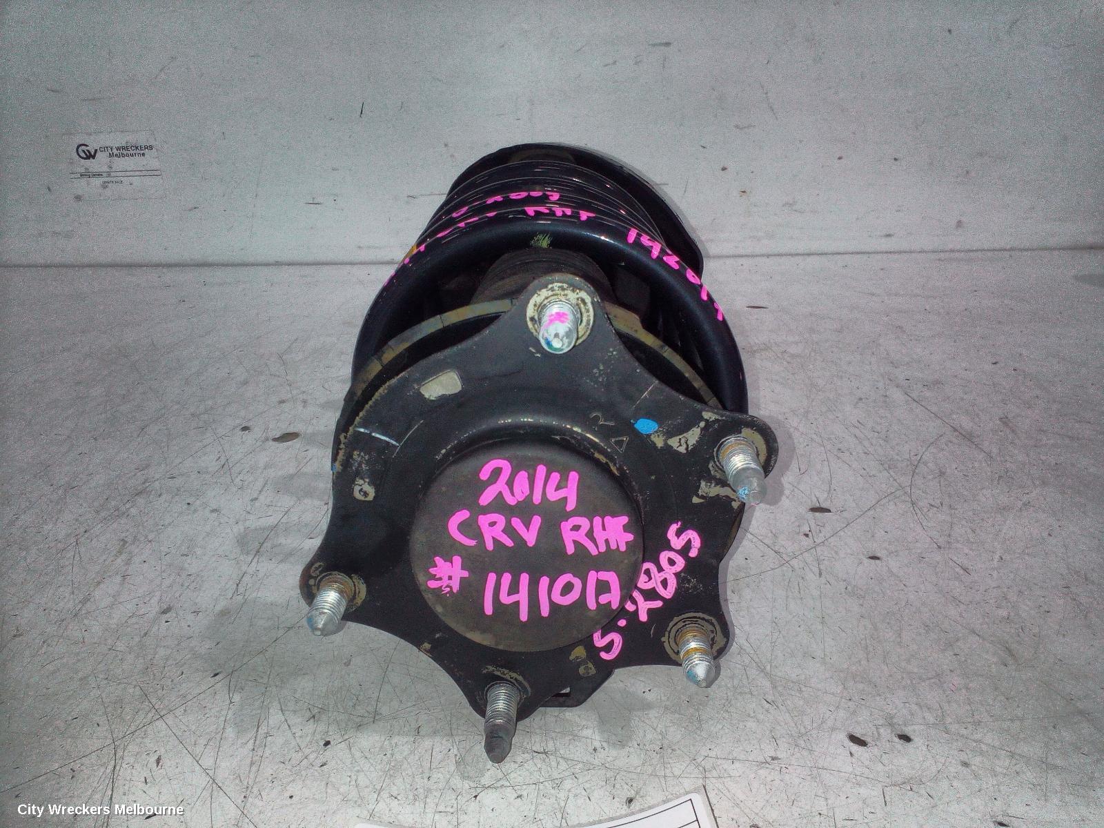 HONDA CRV RIGHT FRONT STRUT, RM, PETROL, 11/2012 - 10/2014
