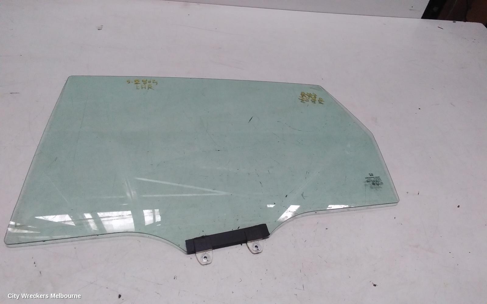 HONDA CRV LEFT REAR DOOR WINDOW, RM, 11/2012 - 04/2017