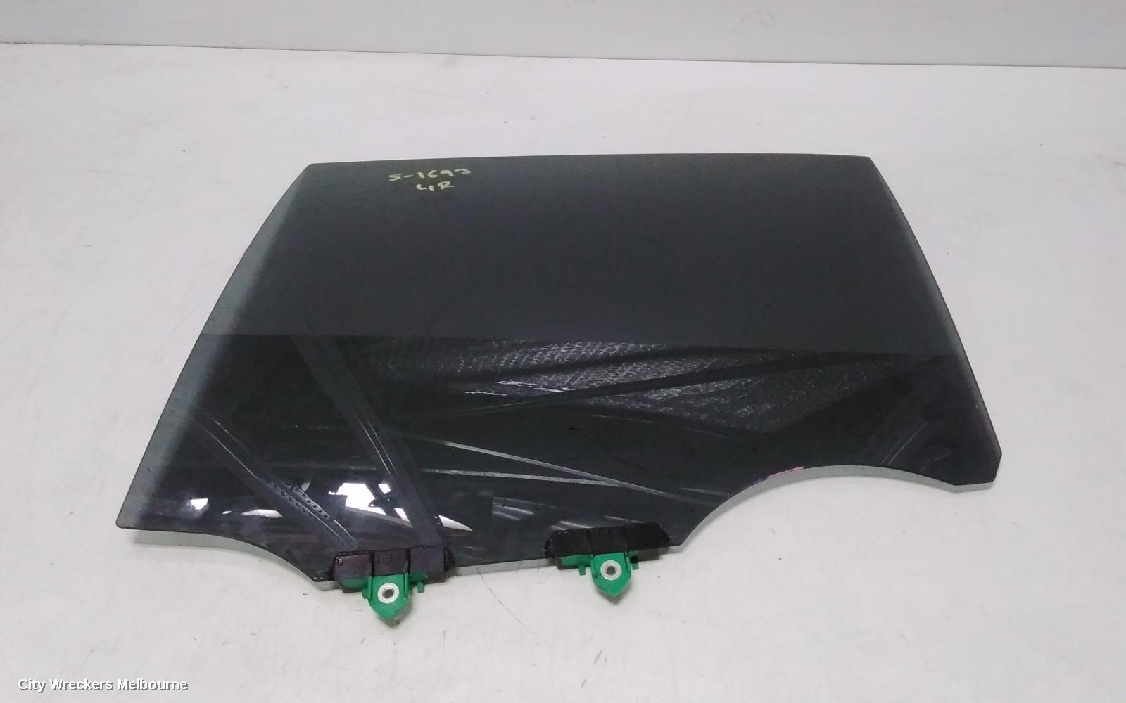 TOYOTA COROLLA LEFT REAR DOOR WINDOW, E210, HATCH, 07/2018 ONWARDS