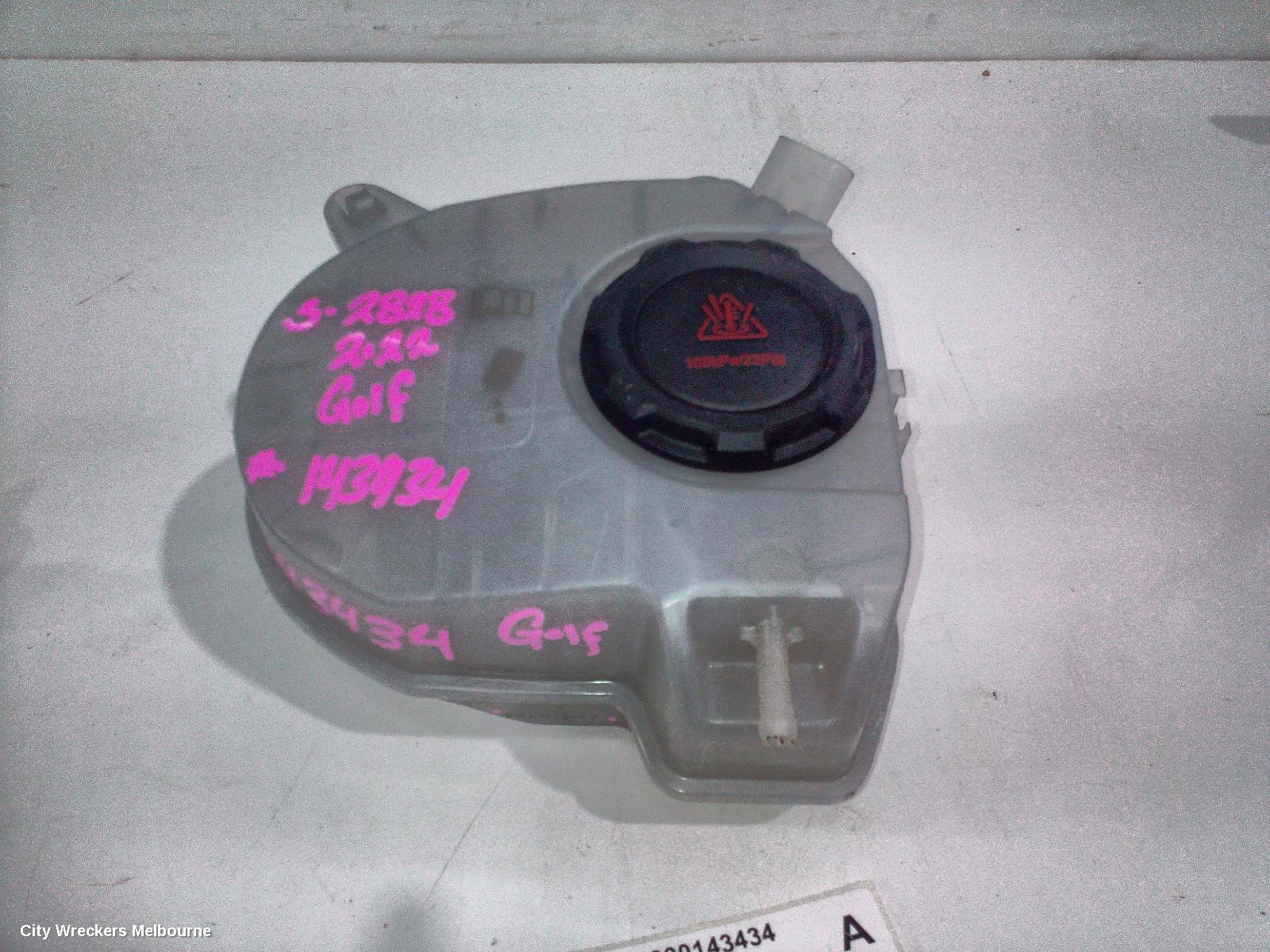 VOLKSWAGEN GOLF OVERFLOW BOTTLE, GEN 8, 09/2020 ONWARDS