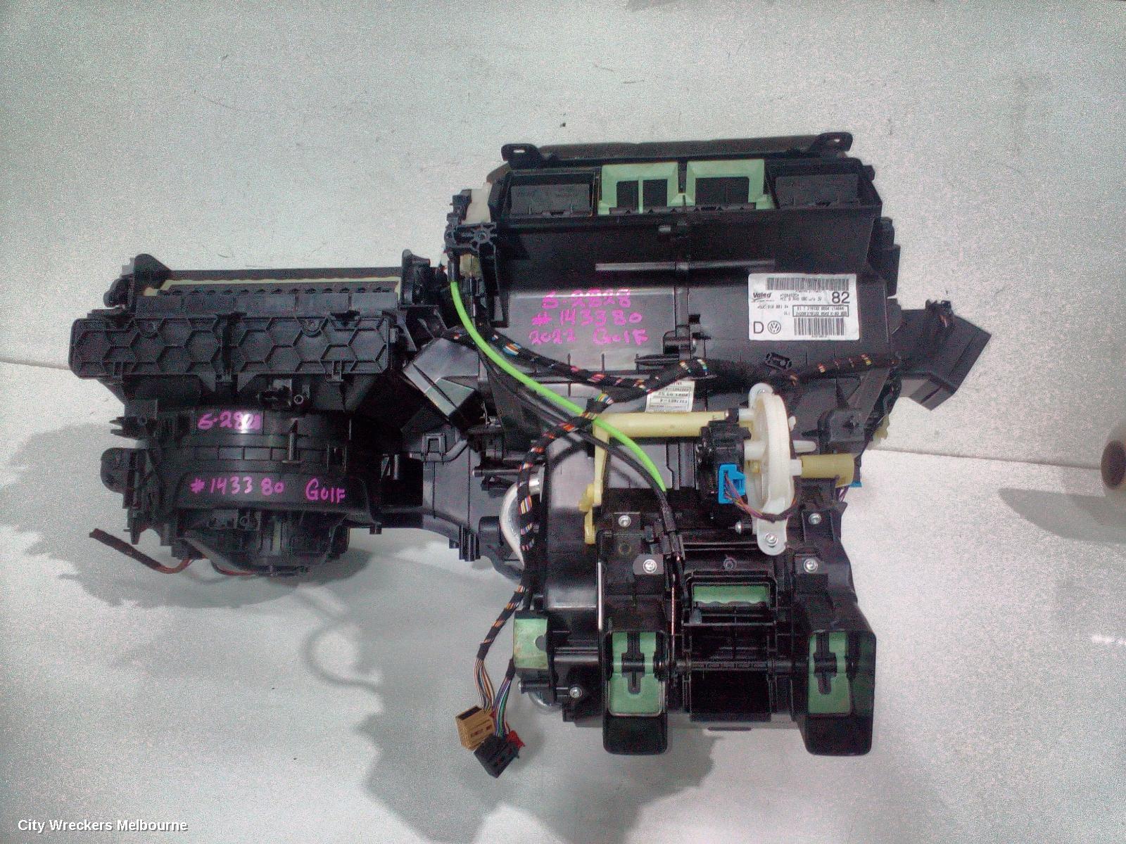 VOLKSWAGEN GOLF HEATER CORE/BOX, GEN 8, 09/2020 ONWARDS