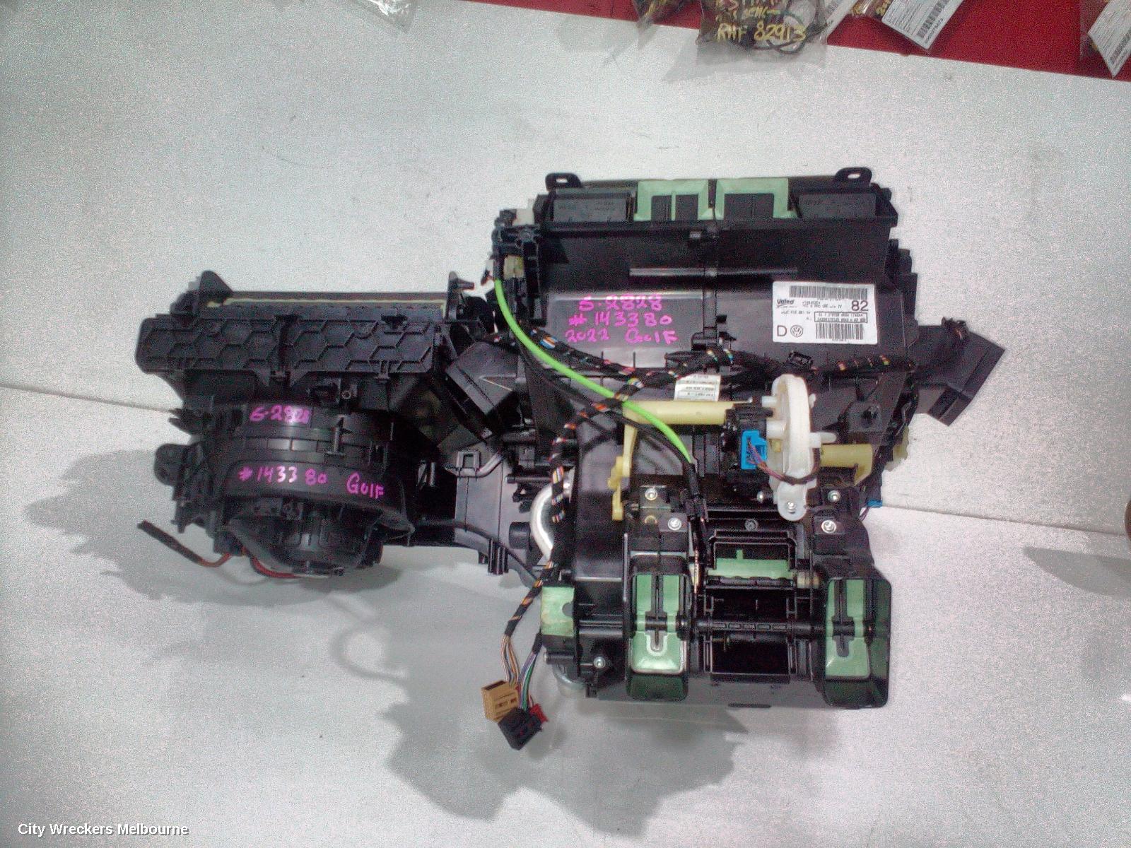 VOLKSWAGEN GOLF HEATER CORE/BOX, GEN 8, 09/2020 ONWARDS