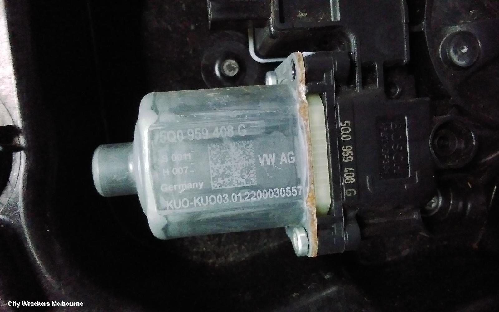 VOLKSWAGEN GOLF LEFT REAR WND REG/MOTOR, GEN 8, DOOR REG ASSY (REG AND MOTOR), 09/2020 ONWARDS