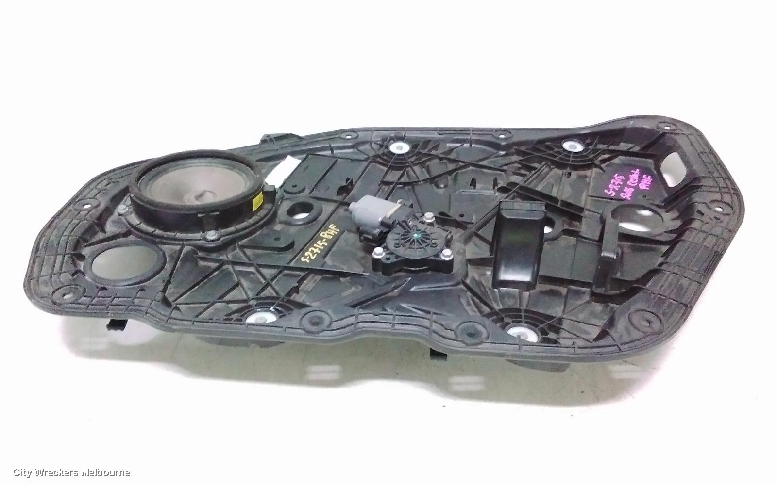 KIA CERATO RIGHT FRONT WINDOW REG/MOTOR, YD, DOOR REG ASSY (REG AND MOTOR), SEDAN/HATCH, 04/2013 - 05/2018