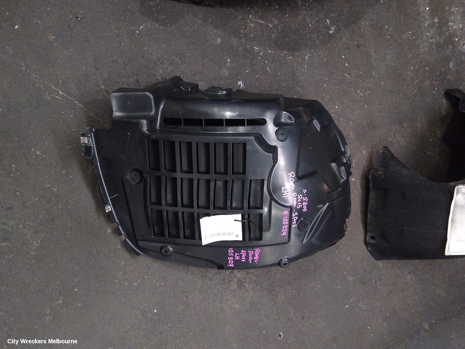 LAND ROVER RANGEROVER SPORT LEFT GUARD LINER, L494, 06/2013 - 04/2022