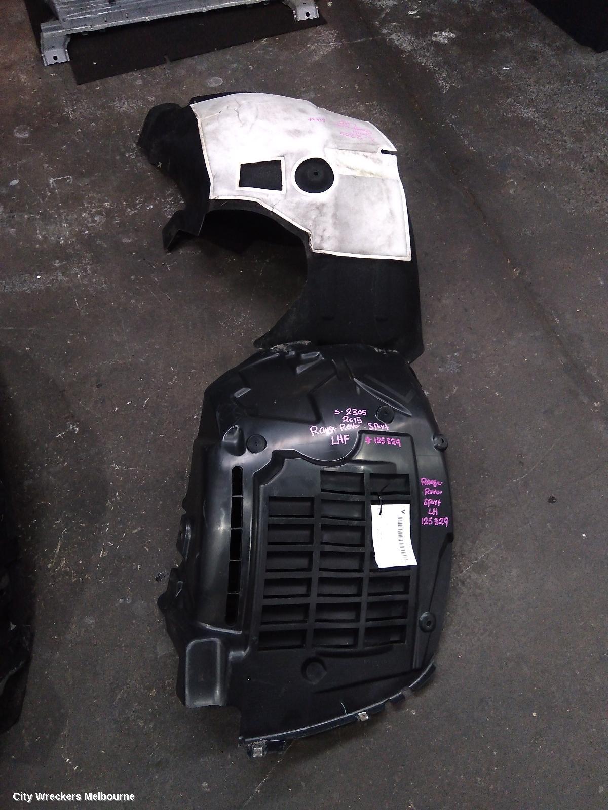 LAND ROVER RANGEROVER SPORT LEFT GUARD LINER, L494, 06/2013 - 04/2022
