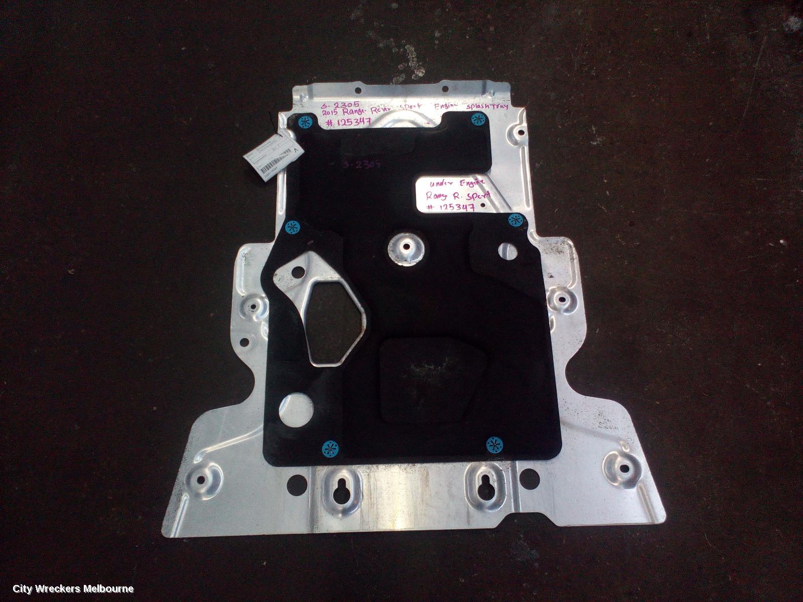 LAND ROVER RANGEROVER SPORT LOWER ENGINE SPLASH TRAY