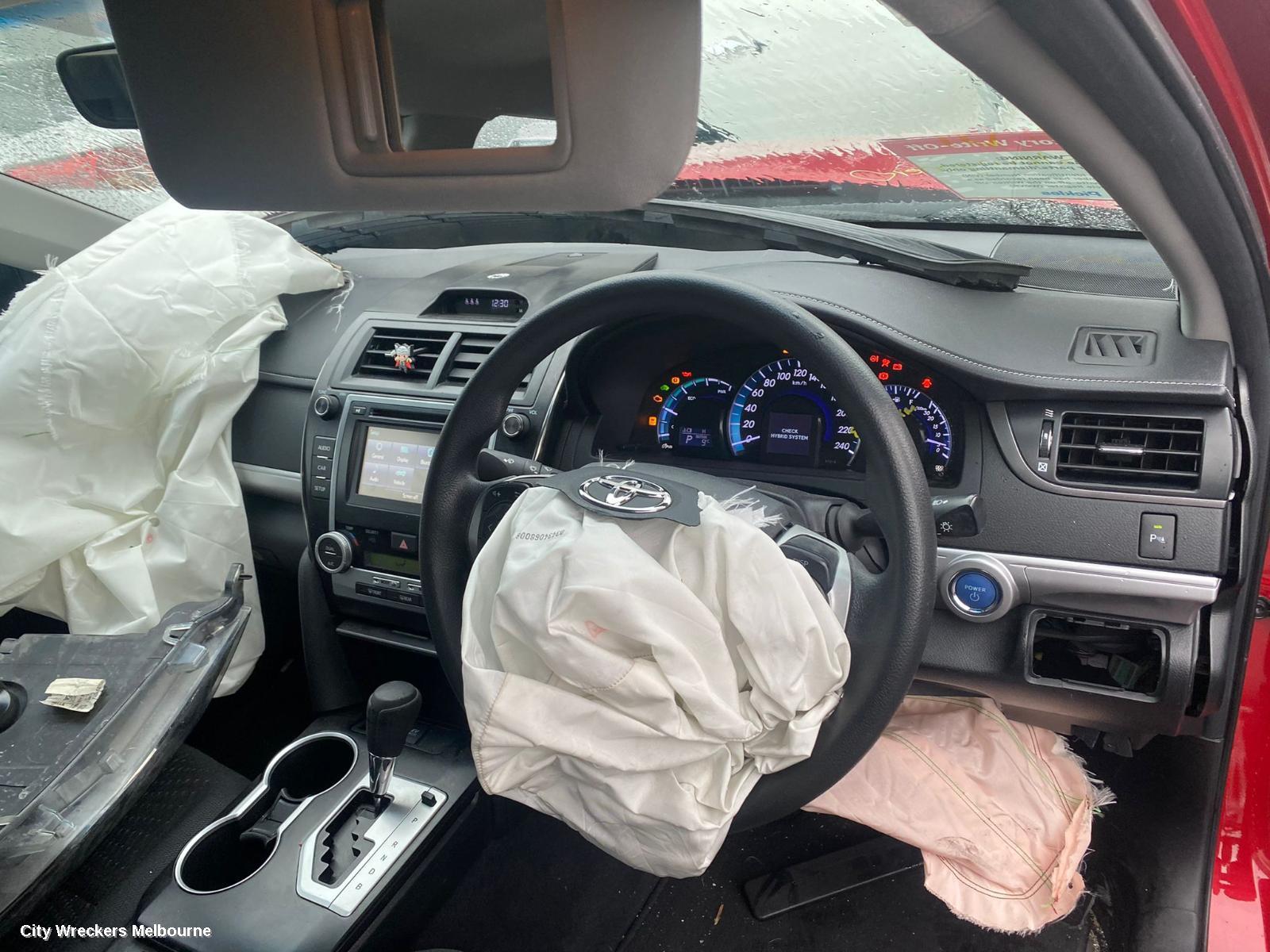 TOYOTA CAMRY LEFT FRONT DOOR, ASV50/AVV50, 12/2011 - 05/2015