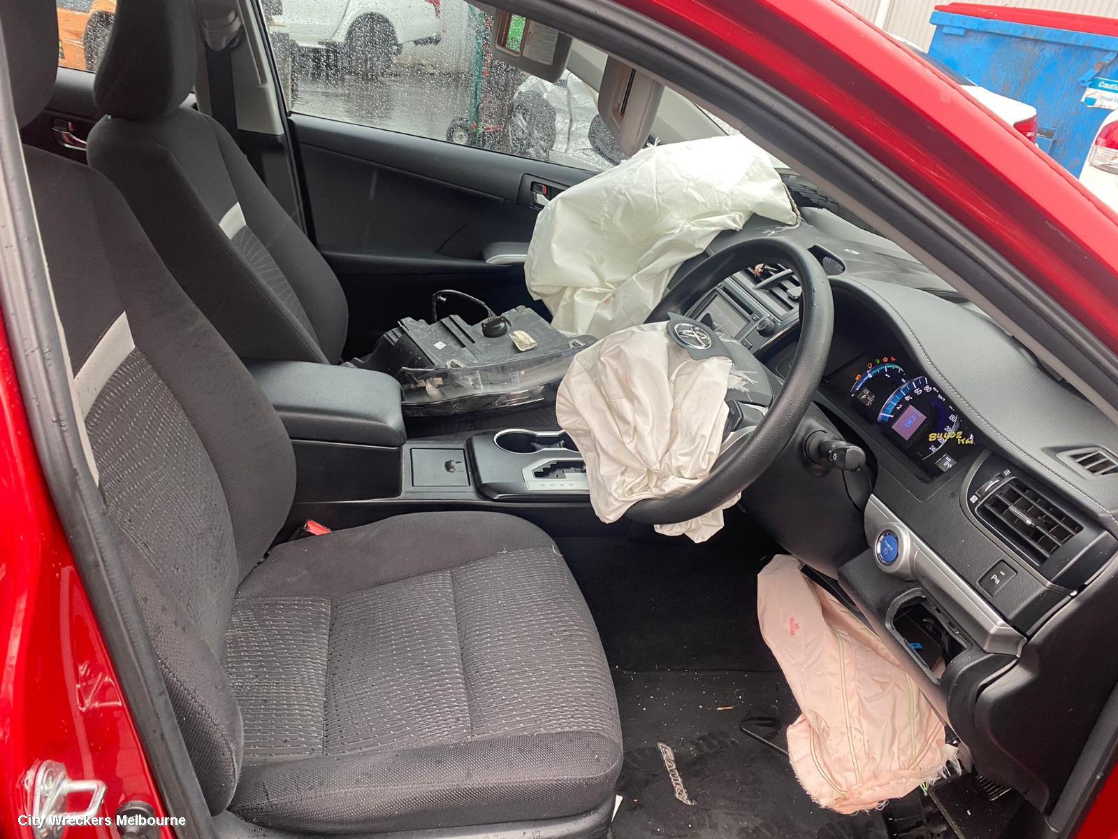 TOYOTA CAMRY LEFT FRONT DOOR, ASV50/AVV50, 12/2011 - 05/2015