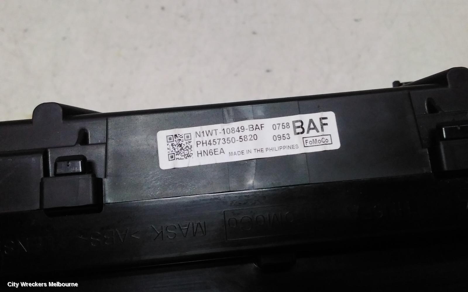 FORD RANGER INSTRUMENT CLUSTER, DIESEL, DIGITAL, 8IN, STANDARD, RA, 05/2022 ONWARDS