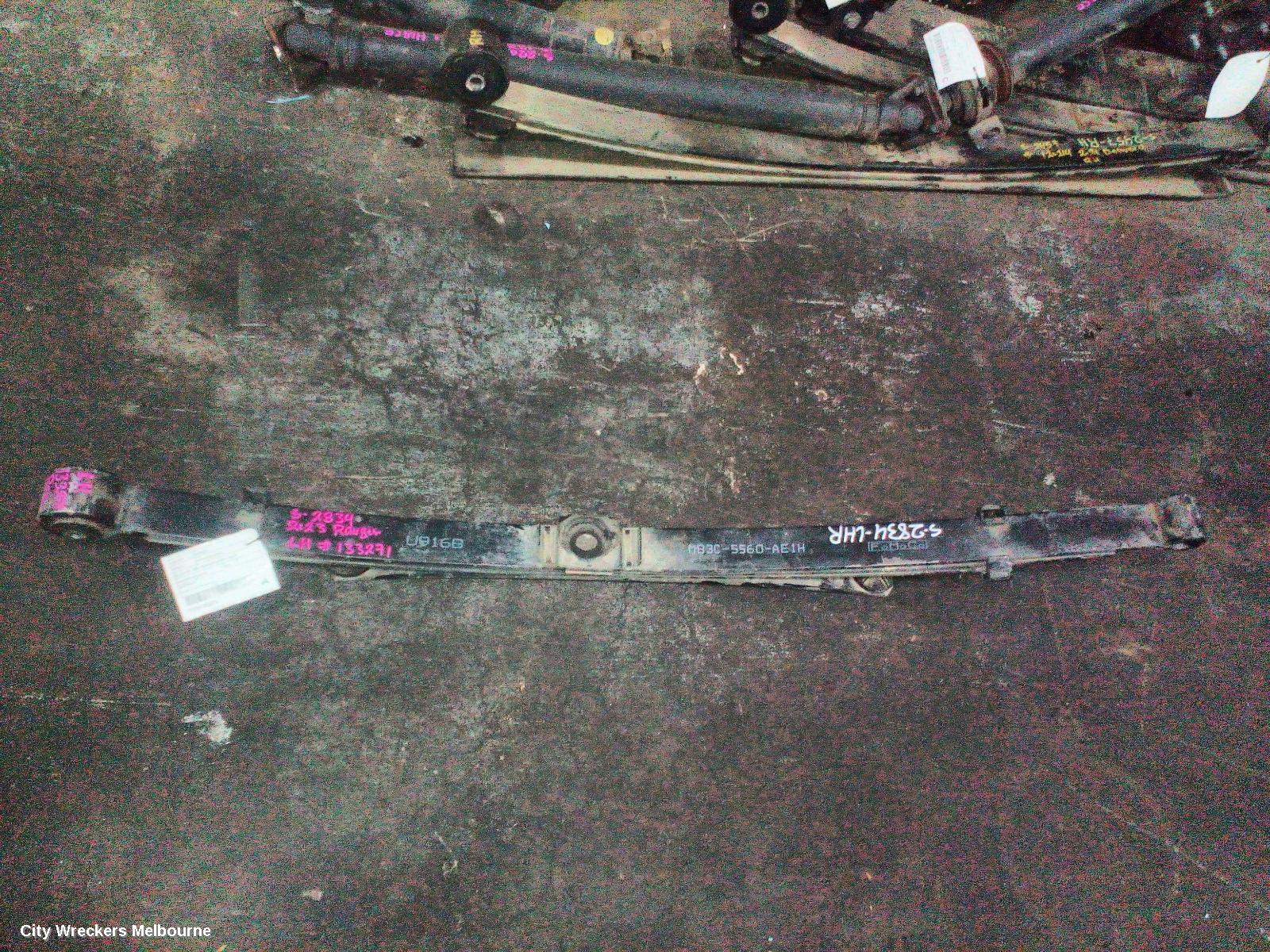 FORD RANGER REAR LEAF SPRING, RA, LH SIDE, 4WD, STANDARD HEIGHT, 05/2022 ONWARDS