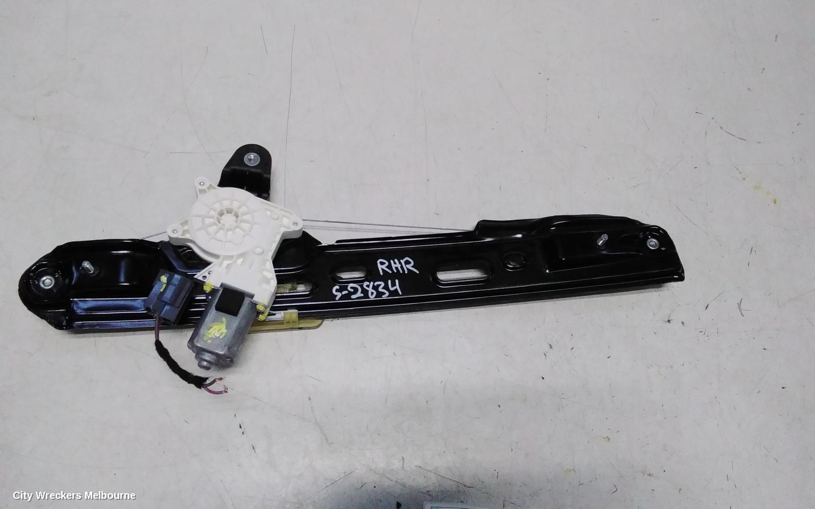 FORD RANGER RIGHT REAR WND REG/MOTOR, RA, DOOR REG ASSY (REG AND MOTOR), 05/2022 ONWARDS