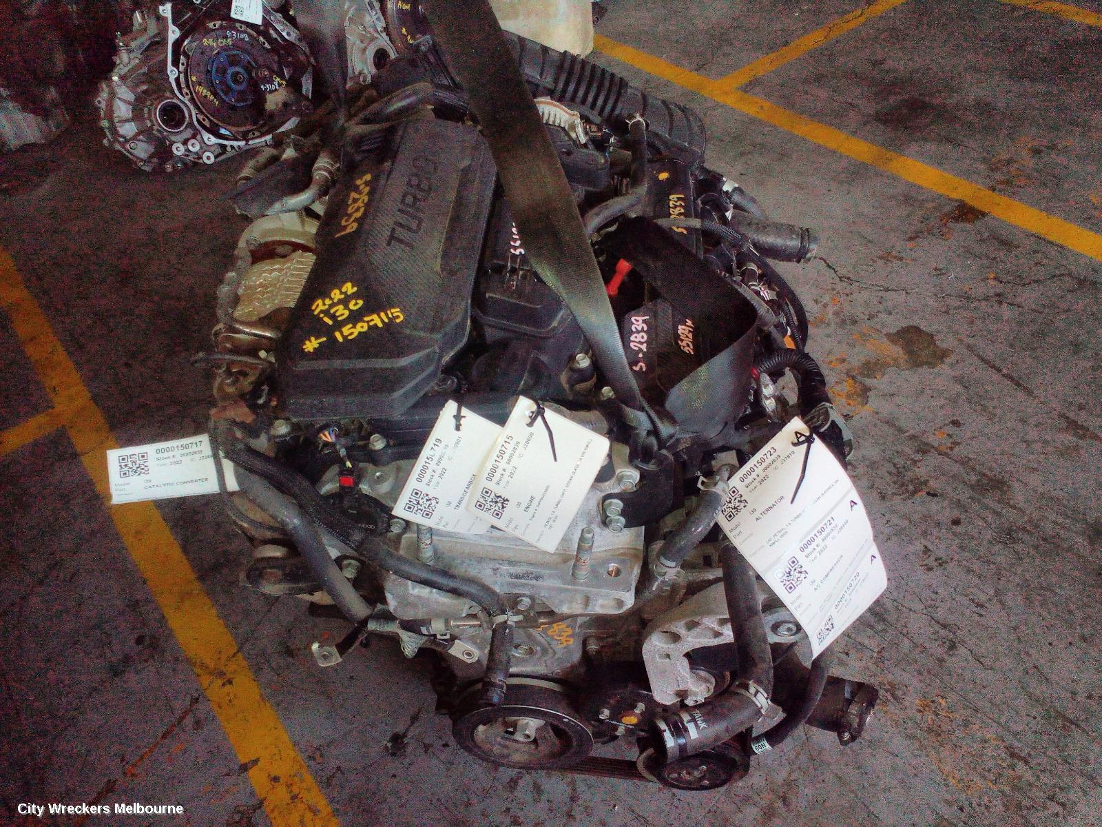 HYUNDAI I30 ENGINE, PETROL, 1.6, TURBO, G4FP, SEDAN (S.KOREA VIN KMHL), CN7, 08/2020 ONWARDS