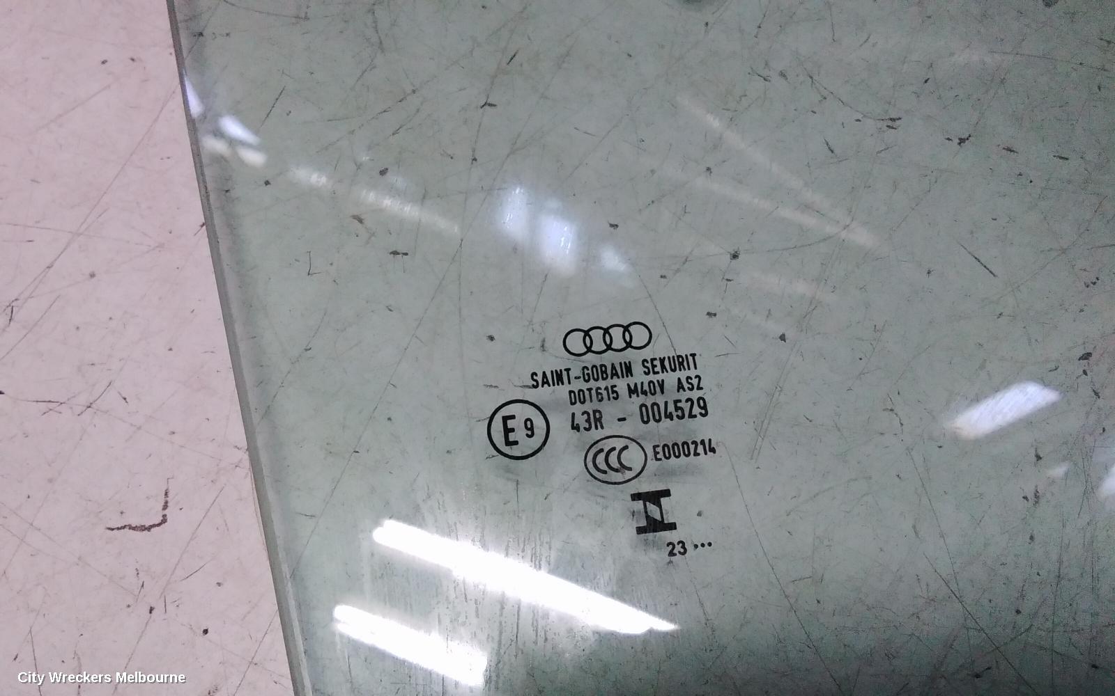 AUDI Q5 RIGHT REAR DOOR WINDOW, FY, GREEN TINT TYPE, 09/2020 - 02/2025