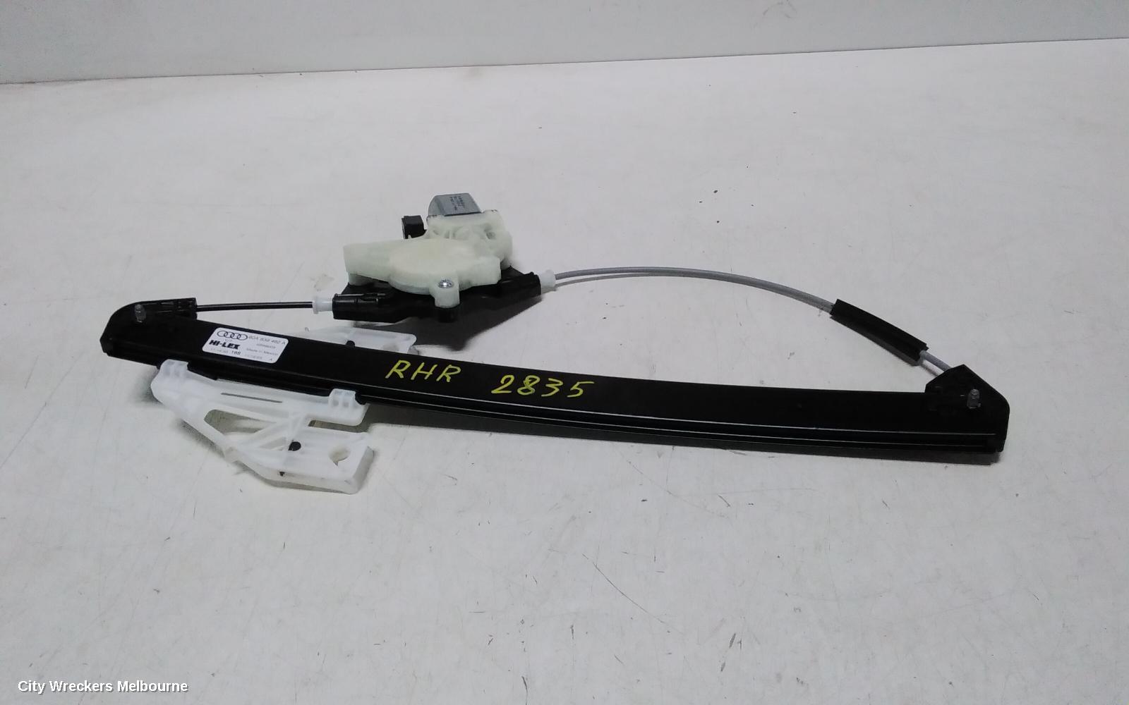 AUDI Q5 RIGHT REAR WND REG/MOTOR, FY, DOOR REG ASSY (REG AND MOTOR), 02/2017 - 02/2025