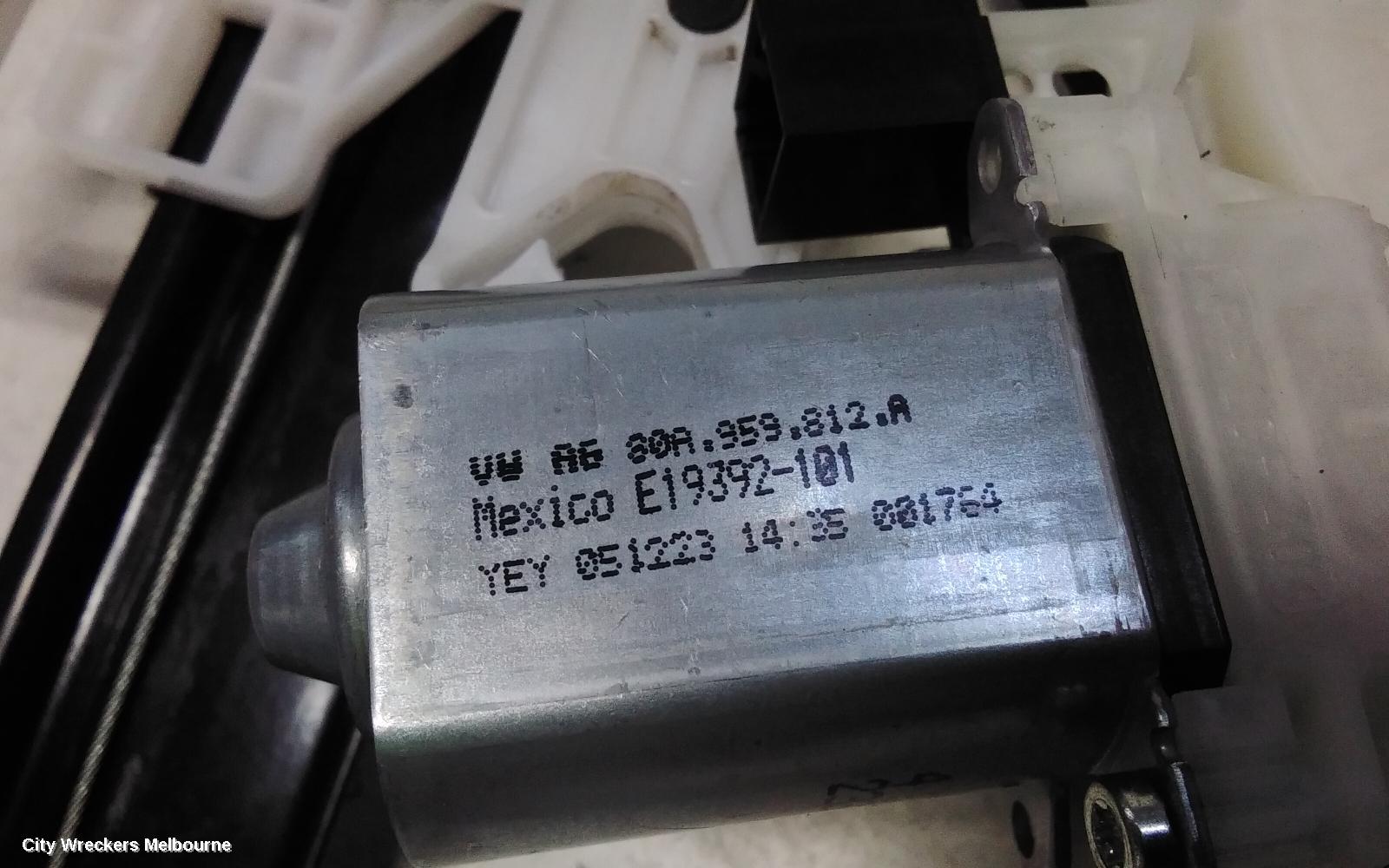 AUDI Q5 LEFT REAR WND REG/MOTOR, FY, DOOR REG ASSY (REG AND MOTOR), 02/2017 - 02/2025