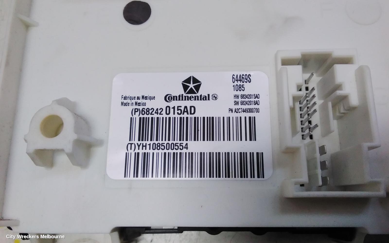 CHRYSLER 300C FUSE BOX, UNDER DASH, LX2, 12/2011 - 12/2021