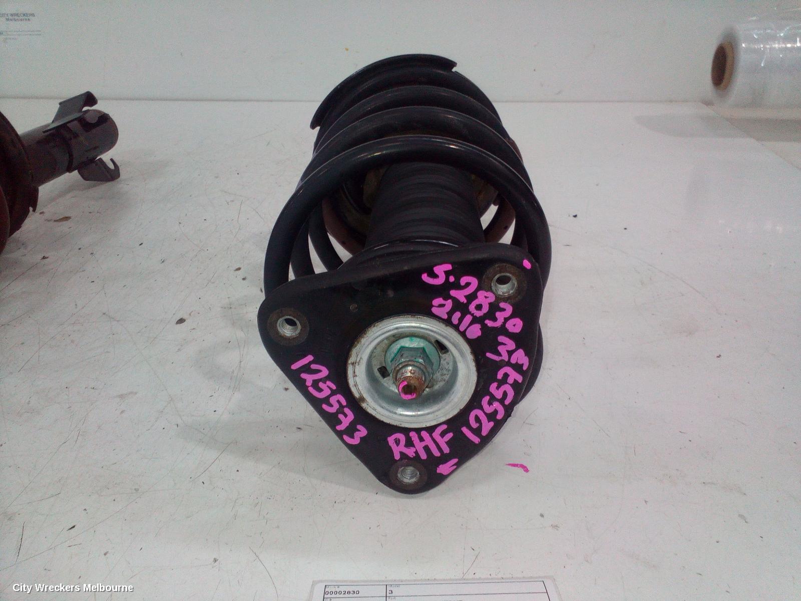 MAZDA 3 RIGHT FRONT STRUT, BL, 2.0, PETROL, 04/2009 - 10/2013