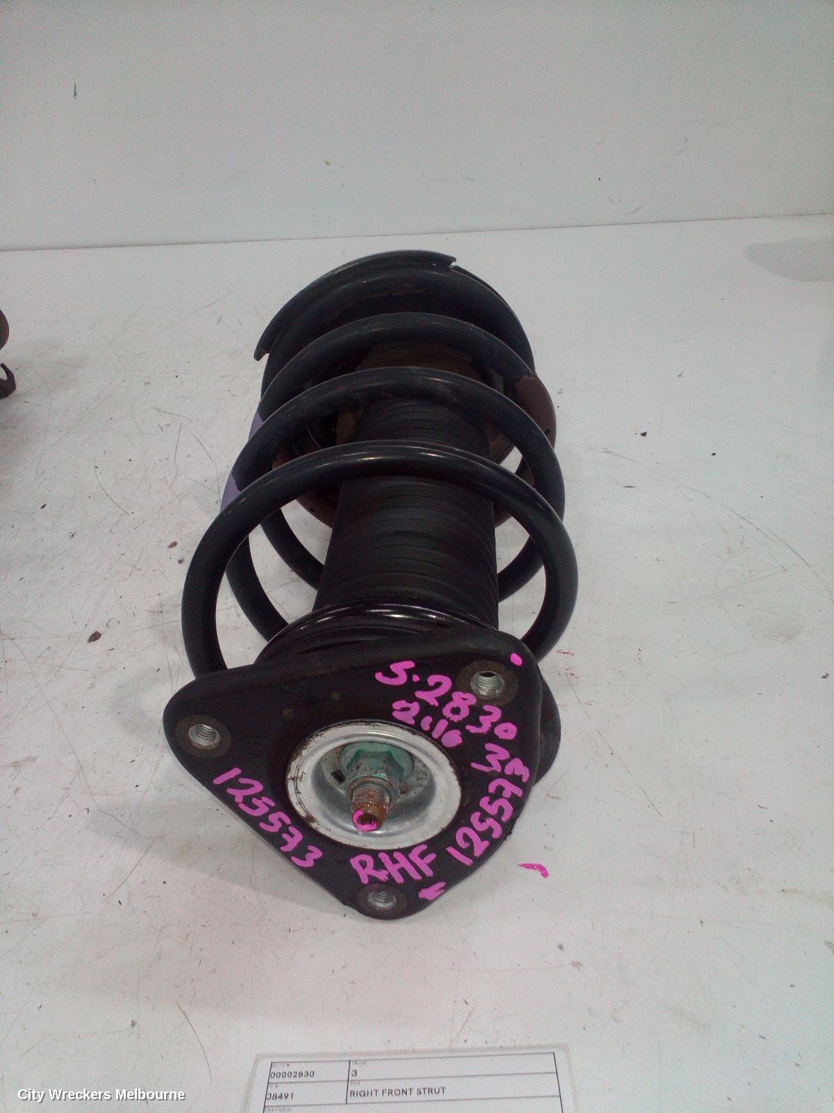 MAZDA 3 RIGHT FRONT STRUT, BL, 2.0, PETROL, 04/2009 - 10/2013