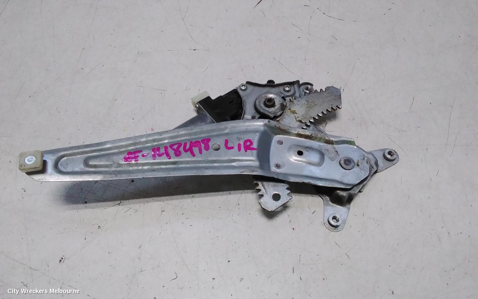 SUZUKI VITARA LEFT REAR WND REG/MOTOR, VITARA, LY (VIN TSM), 06/2015 ONWARDS
