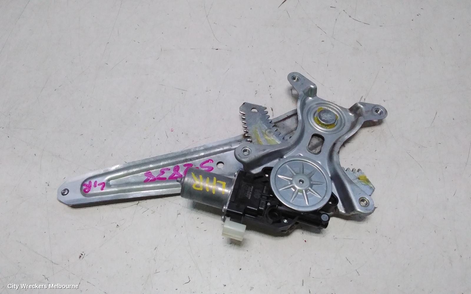 SUZUKI VITARA LEFT REAR WND REG/MOTOR, VITARA, LY (VIN TSM), 06/2015 ONWARDS