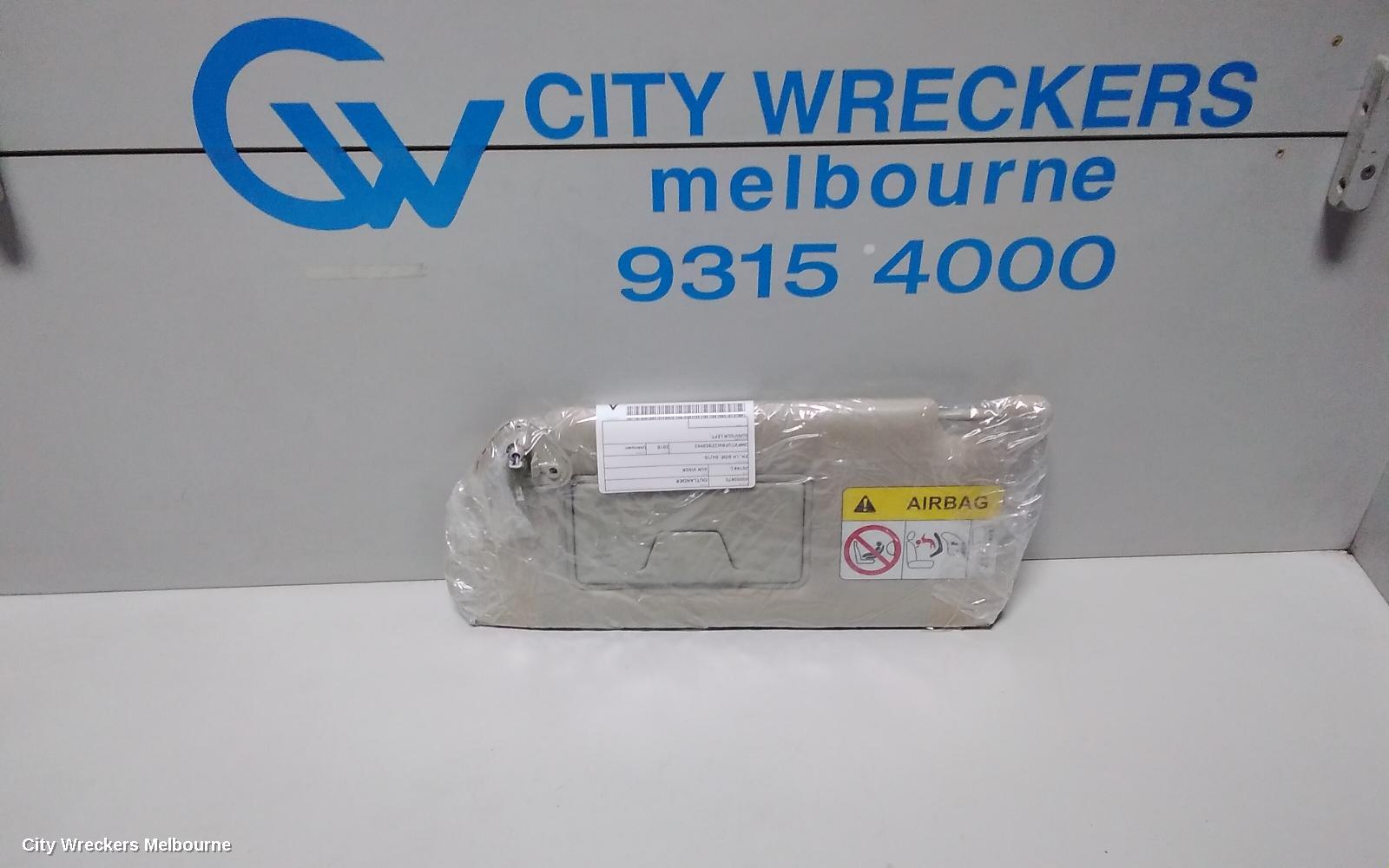 MITSUBISHI OUTLANDER SUNVISOR, ZK, LH SIDE, 04/2015 ONWARDS
