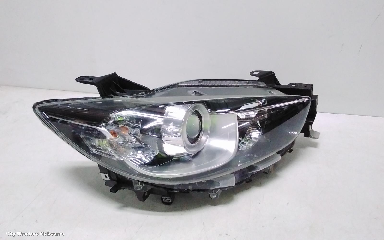 MAZDA CX5 RIGHT HEADLAMP, KE, MAXX/MAXX SPORT, HALOGEN, MANUAL ADJ, 02/2012 - 12/2016