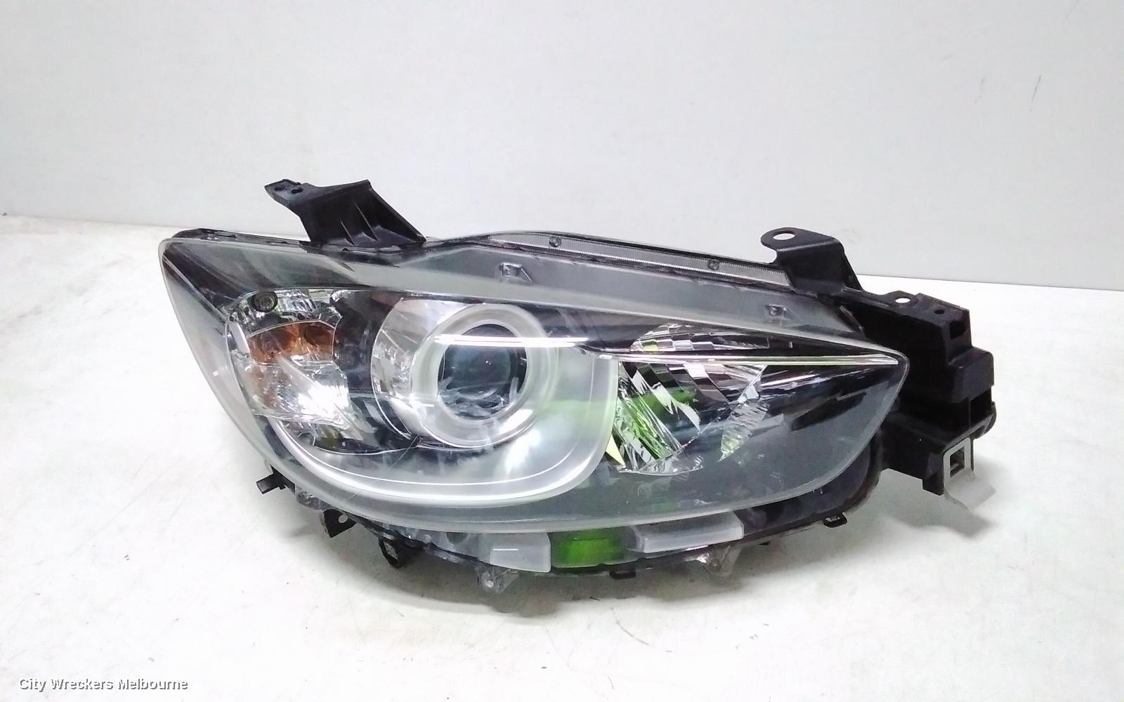 MAZDA CX5 RIGHT HEADLAMP, KE, MAXX/MAXX SPORT, HALOGEN, MANUAL ADJ, 02/2012 - 12/2016