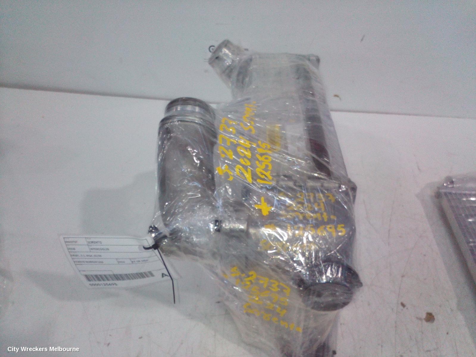 KIA SORENTO INTERCOOLER, DIESEL, 2.2, MQ4, 02/2020 ONWARDS