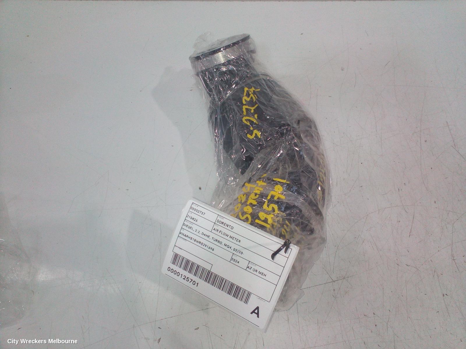 KIA SORENTO AIR FLOW METER, DIESEL, 2.2, D4HE, TURBO, MQ4, 02/2020 ONWARDS