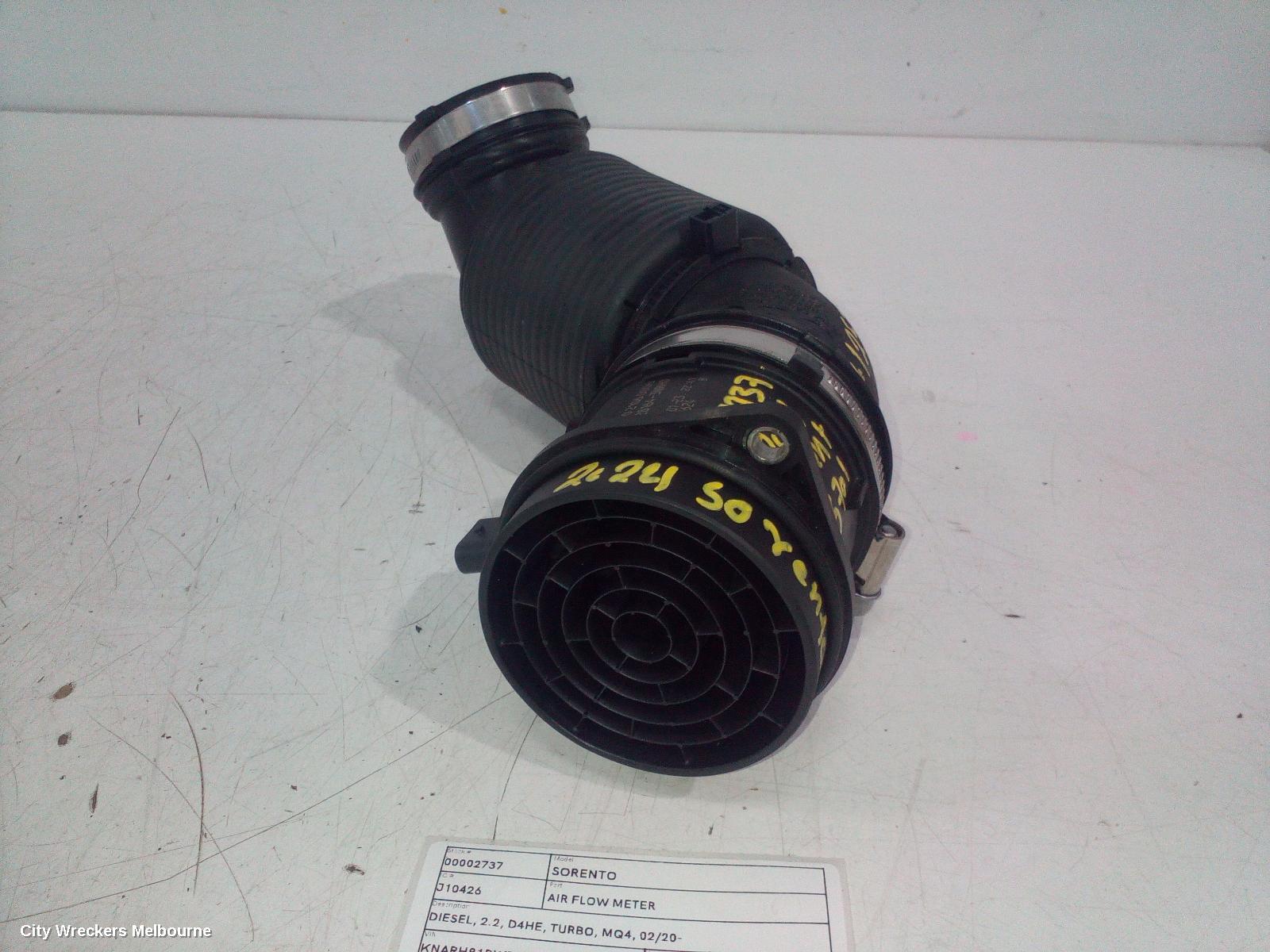 KIA SORENTO AIR FLOW METER, DIESEL, 2.2, D4HE, TURBO, MQ4, 02/2020 ONWARDS