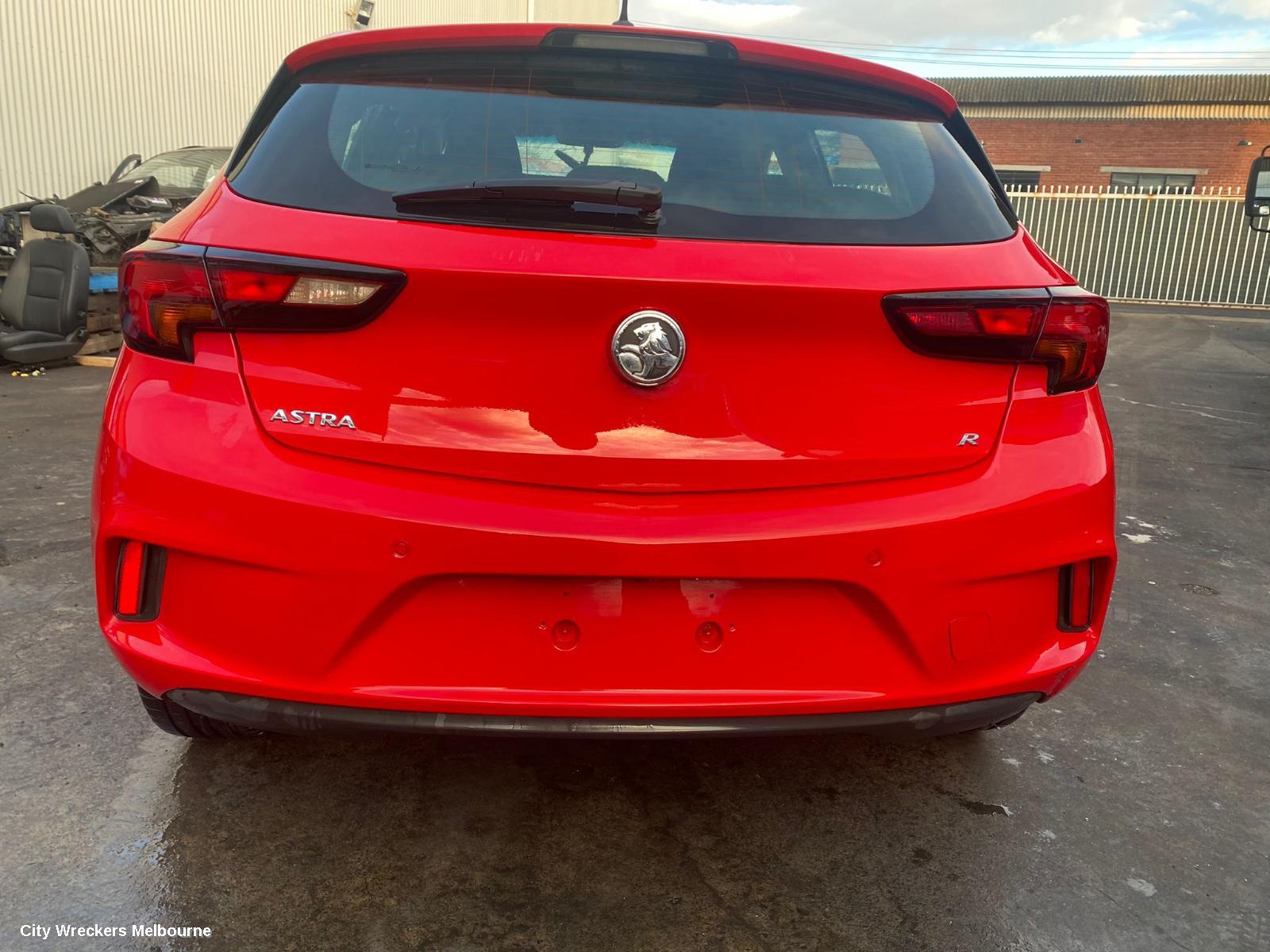 HOLDEN ASTRA BOOTLID/TAILGATE, TAILGATE, BK, 5DR HATCH, 09/2016 ONWARDS