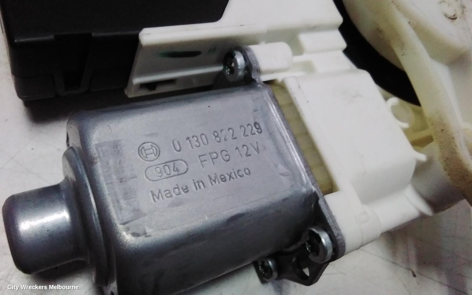 VOLKSWAGEN JETTA LEFT FRONT WINDOW REG/MOTOR, 1KM, 02/2006 - 07/2011