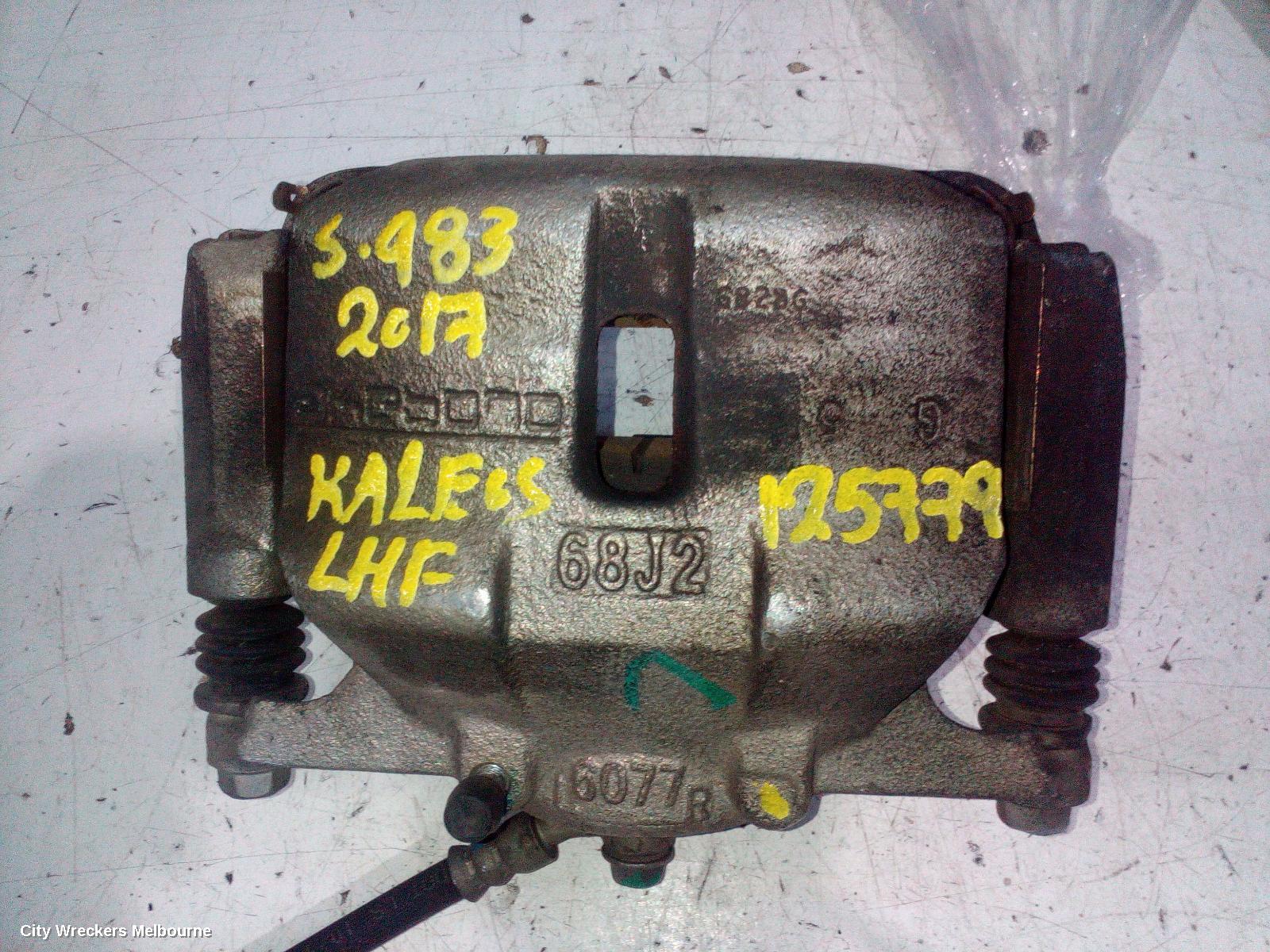 RENAULT KALEOS CALIPER, LH FRONT, XZG, 05/2016 ONWARDS