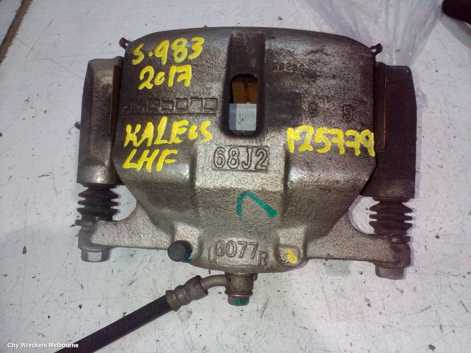 RENAULT KALEOS CALIPER, LH FRONT, XZG, 05/2016 ONWARDS