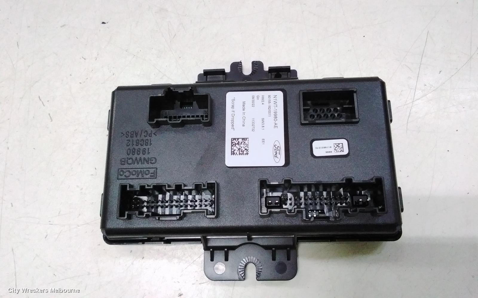 FORD RANGER ECU, RA, GATEWAY CONTROL MODULE, 05/2022 ONWARDS