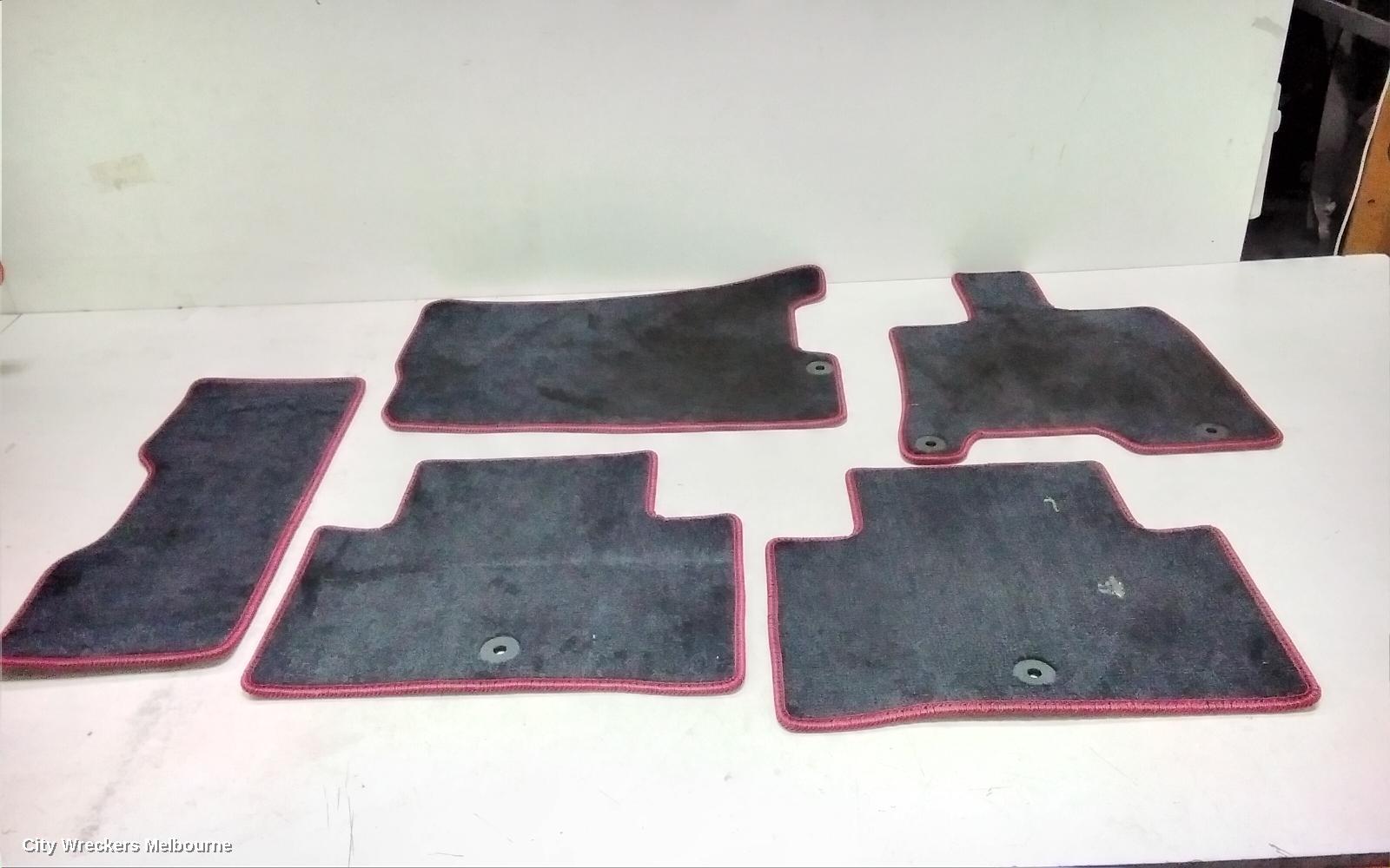 GENESIS GV70 FLOOR MATS, JK, 03/2021 ONWARDS