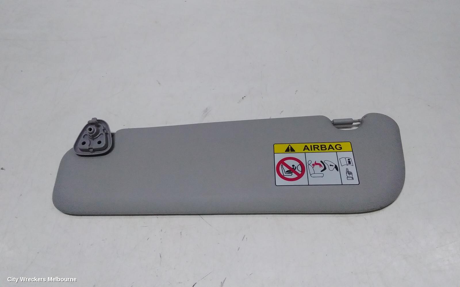 HYUNDAI ILOAD/IMAX SUNVISOR, TQ, LH SIDE, NON MIRROR TYPE, ILOAD, VAN, 11/2007 - 03/2021