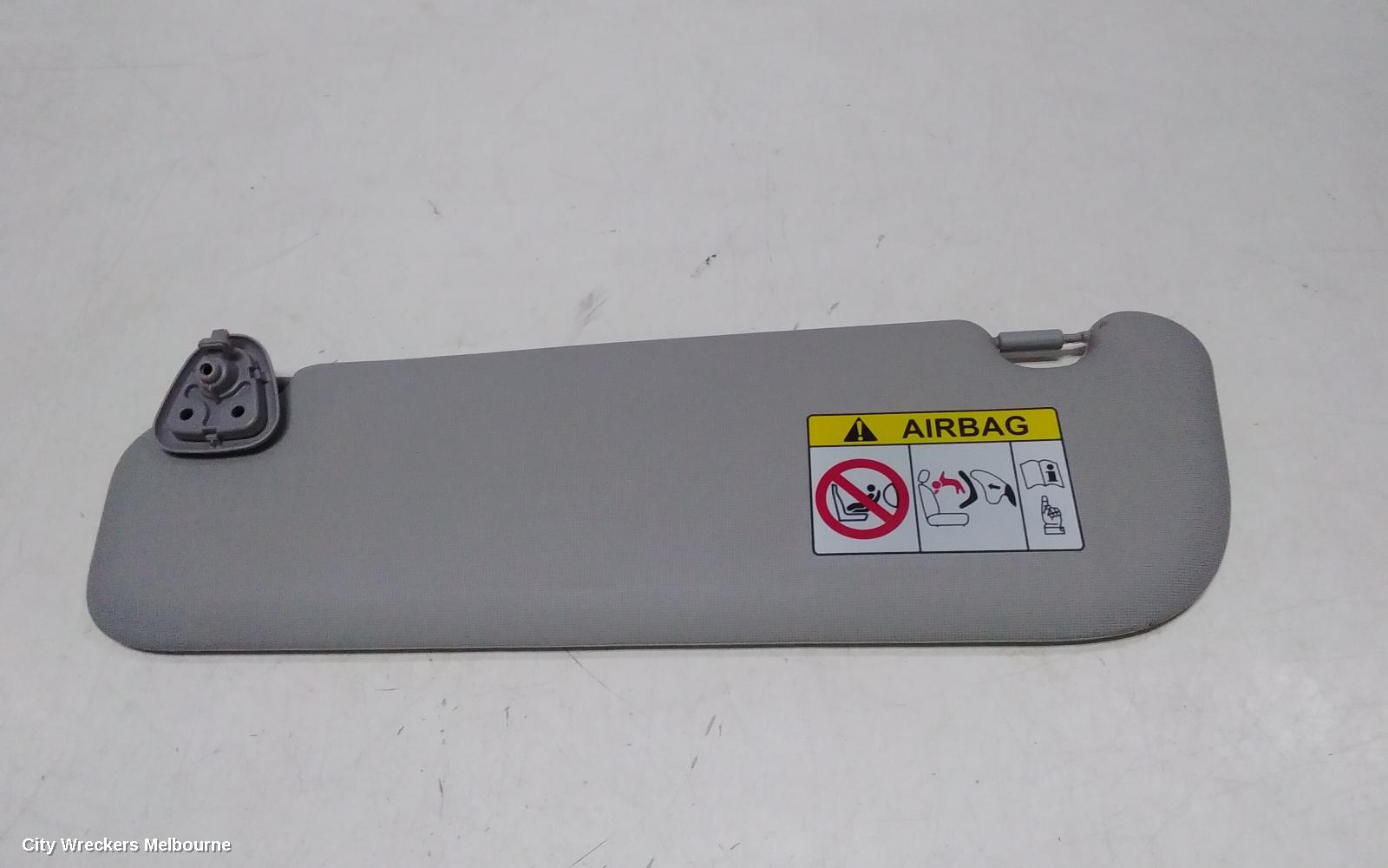 HYUNDAI ILOAD/IMAX SUNVISOR, TQ, LH SIDE, NON MIRROR TYPE, ILOAD, VAN, 11/2007 - 03/2021