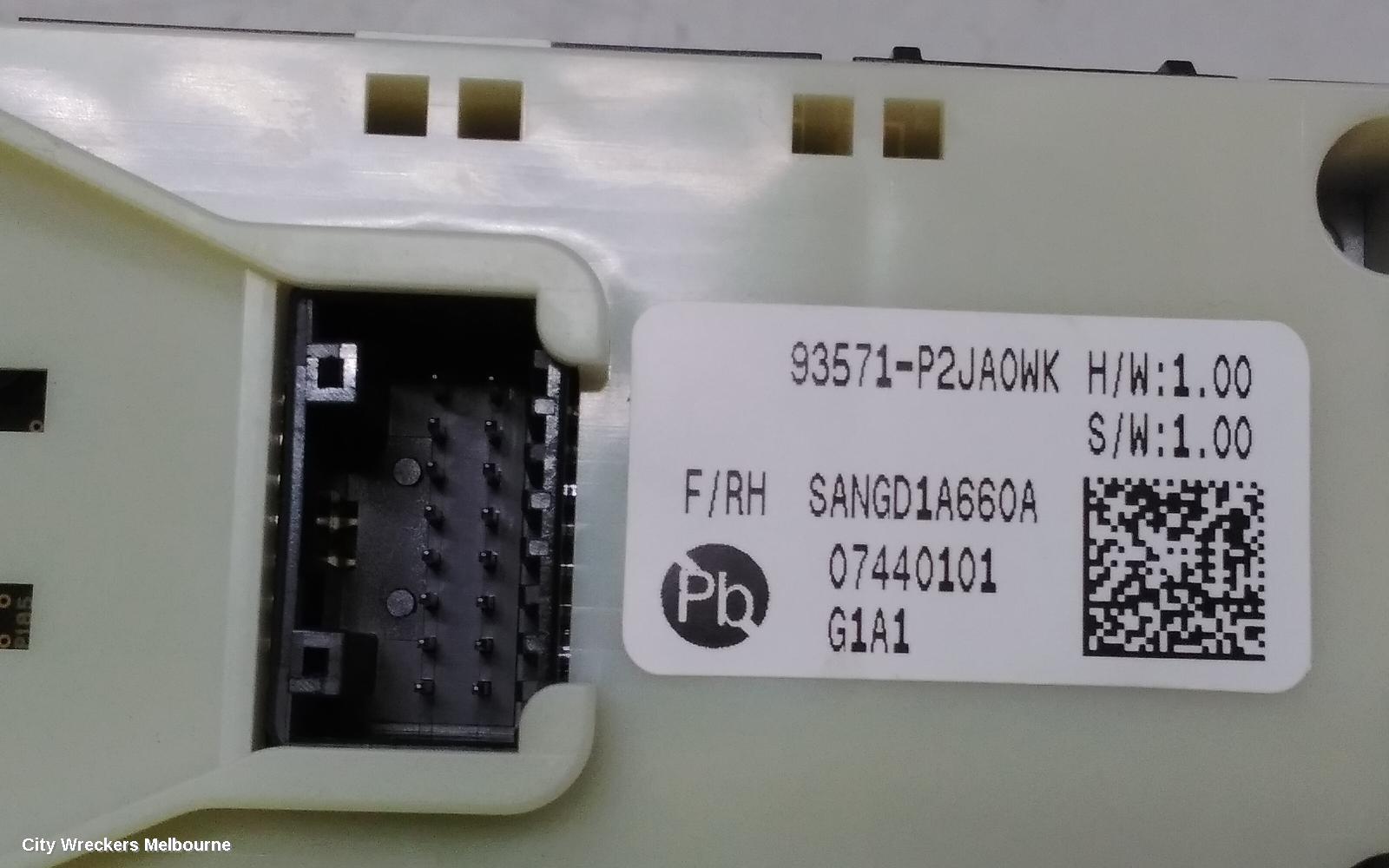 KIA SORENTO PWR DR WIND SWITCH, RH FRONT (MASTER SWITCH), MQ4, W/ POWER CHILD SAFETY TYPE, 10/2023 ONWARDS