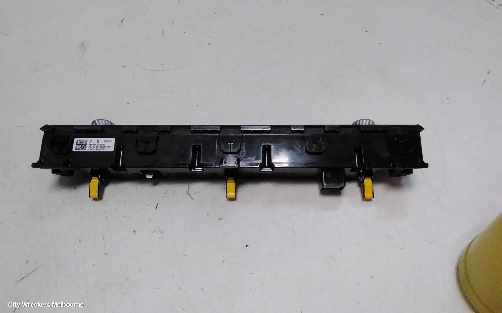 KIA SORENTO HEATER/AC CONTROLS, MQ4, FRONT, W/ SINGLE ZONE TYPE, 02/2020 ONWARDS