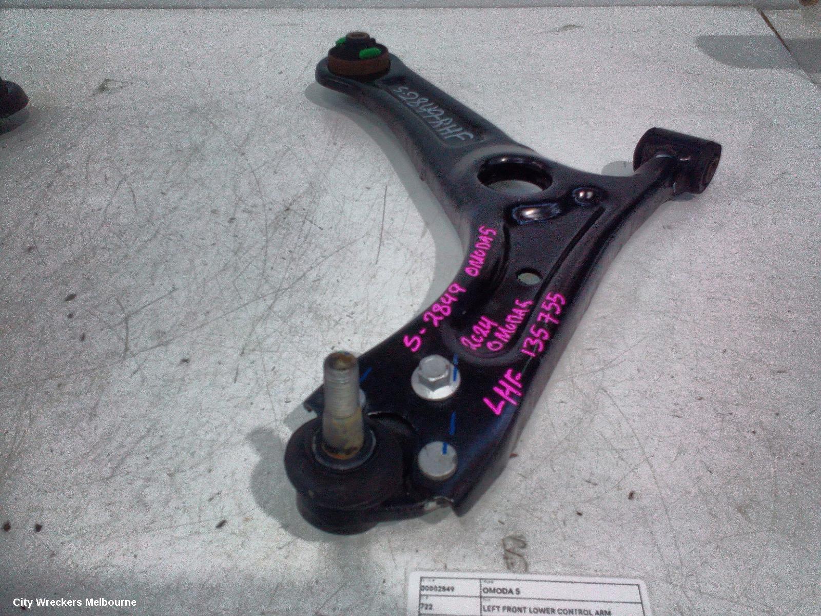 CHERY OMODA 5 LEFT FRONT LOWER CONTROL ARM, T34/T19C, 12/2022 ONWARDS