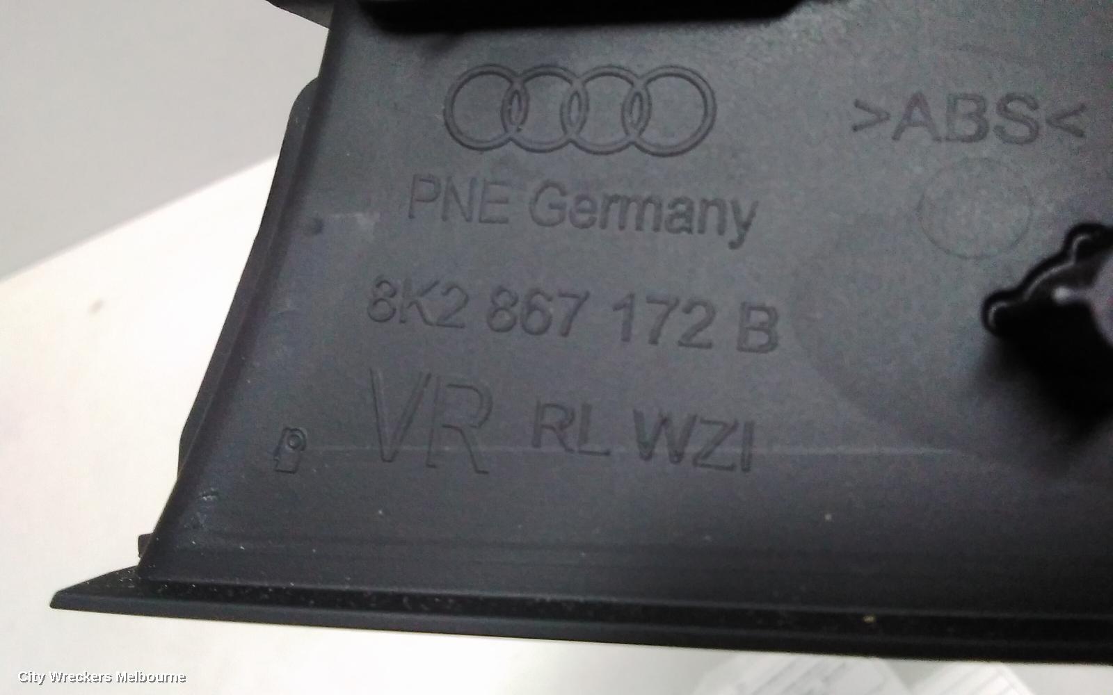AUDI A4 PWR DR WIND SWITCH, RH FRONT (MASTER SWITCH), B8 8K, 02/2008 - 06/2012